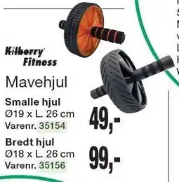 Harald Nyborg Kilberry Fitness Mavehjul tilbud