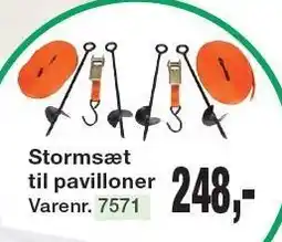 Harald Nyborg Stormsæt til pavilloner tilbud
