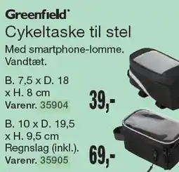 Harald Nyborg Cykeltaske til stel tilbud