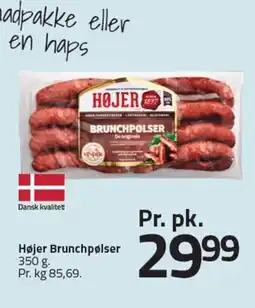 Fleggaard Højer Brunchpølser tilbud