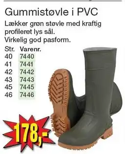 Harald Nyborg Gummistøvle i PVC tilbud