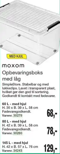 Harald Nyborg Opbevaringsboks med låg tilbud