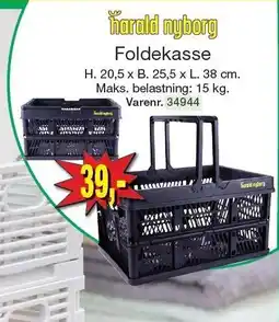 Harald Nyborg Foldekasse tilbud