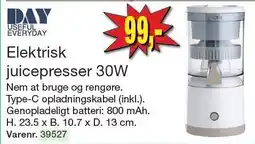 Harald Nyborg Elektrisk juicepresser 30W tilbud