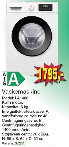 Harald Nyborg Vaskemaskine tilbud