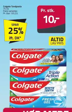 Fleggaard Colgate Tandpasta tilbud