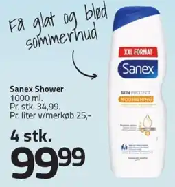Fleggaard Sanex Shower tilbud