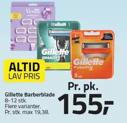 Fleggaard Gillette Barberblade tilbud