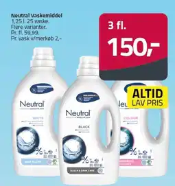 Fleggaard Neutral Vaskemiddel tilbud