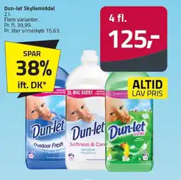 Fleggaard Dun-let Skyllemiddel tilbud
