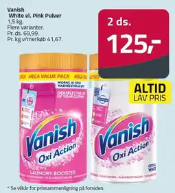 Fleggaard Vanish White el. Pink Pulver tilbud