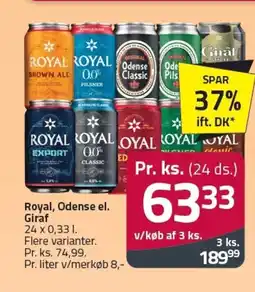 Fleggaard Royal, Odense el. Giraf tilbud