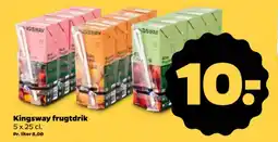 Netto Kingsway frugtdrik tilbud
