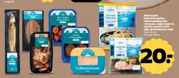 Netto Bådsmand Fiskefrikadeller, laksetopping eller -mousse, røget makrel, Navito paneret fisk eller grønlandske rejer 100-400 g. tilbud