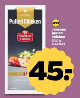 Jensens pulled chicken 500 g.