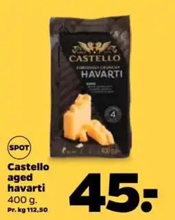 Netto Castello aged havarti 400 g. tilbud