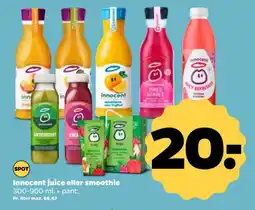 Netto Innocent juice eller smoothie tilbud