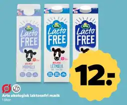 Netto Arla økologisk laktosefri mælk tilbud