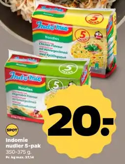 Netto Indomie nudler 5-pak tilbud