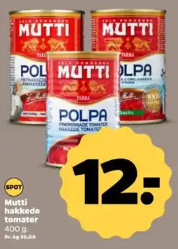 Netto Mutti hakkede tomater tilbud
