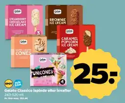 Netto Gelato Classico ispinde eller isvafler tilbud