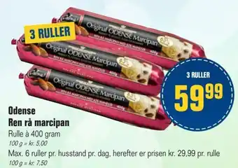Otto Duborg Odense Ren Rå marcipan 400 Gram tilbud