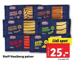 Lidl Steff Houlberg pølser tilbud