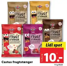 Lidl Castus frugtstænger tilbud