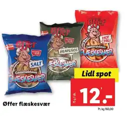 Lidl Øffer flæskesvær tilbud