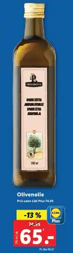 Lidl Olivenolie tilbud