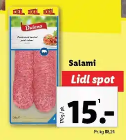 Lidl Salami tilbud