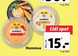 Lidl Hummus tilbud