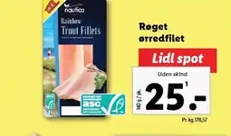 Røget ørredfilet