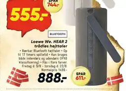 Bilka Loewe We. HEAR 2 trådløs højttaler tilbud