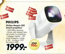 Bilka Philips Neopix 230 Smart projektor tilbud