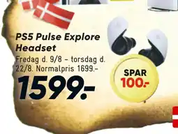 Bilka PS5 Pulse Explore Headset tilbud