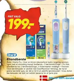 Bilka Eltandbørste tilbud