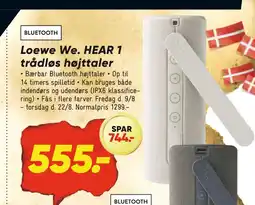 Bilka Loewe We. HEAR 1 trådløs højttaler tilbud