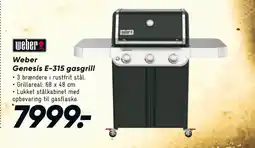 Bilka Weber Genesis E-315 gasgrill tilbud