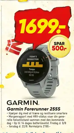 Bilka Garmin Forerunner 255S tilbud