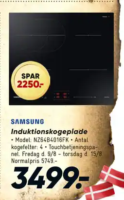 Bilka Induktionskogeplade tilbud