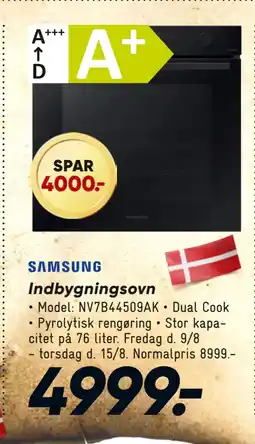 Bilka Indbygningsovn tilbud