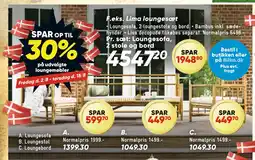 Bilka Loungesofa tilbud