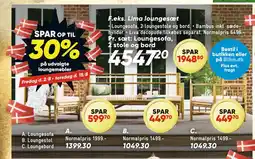 Bilka Loungebord tilbud