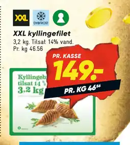 Bilka XXL kyllingefilet tilbud
