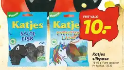 Bilka Katjes slikpose tilbud