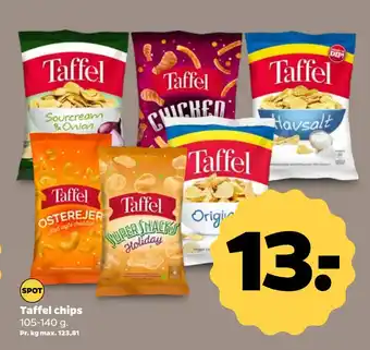 Netto Taffel chips tilbud