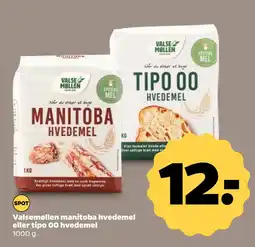 Valsemøllen manitoba hvedemel eller tipo 00 hvedemel