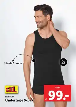 Lidl Undertrøje 5-pak tilbud