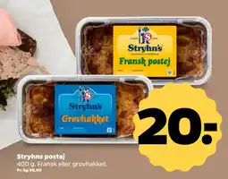 Netto Stryhns postej tilbud
